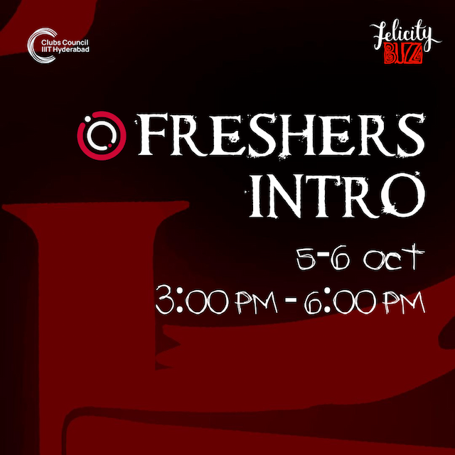 Freshers's Intro Video 